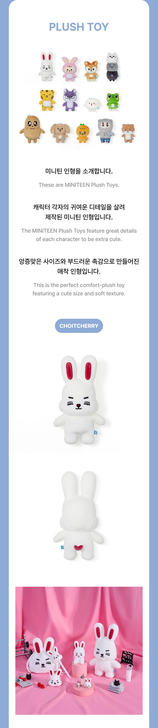 Seventeen Miniteen House Party Official MD - Plush Toy