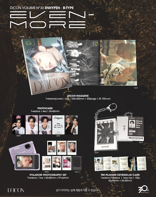 DICON Volume N°30 Enhypen Even-More