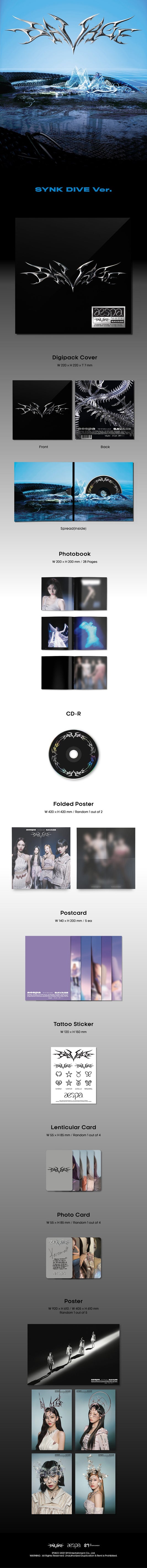 aespa Savage (SYNK Dive Ver.)