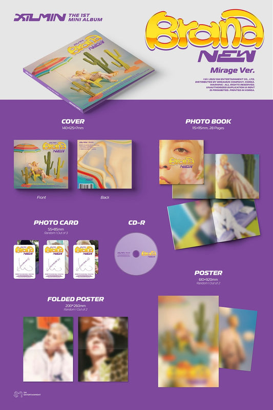 Xiumin Brand New (Digipack Ver.)