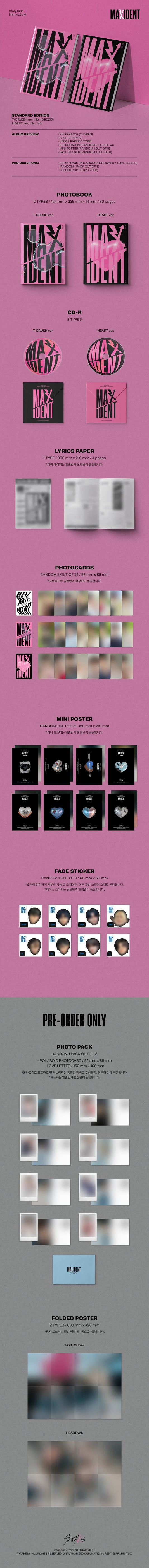 Stray Kids Maxident (Standard Ver.)