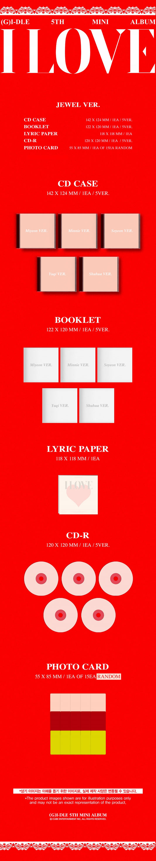 (G)I-DLE I Love (Jewel Ver.)