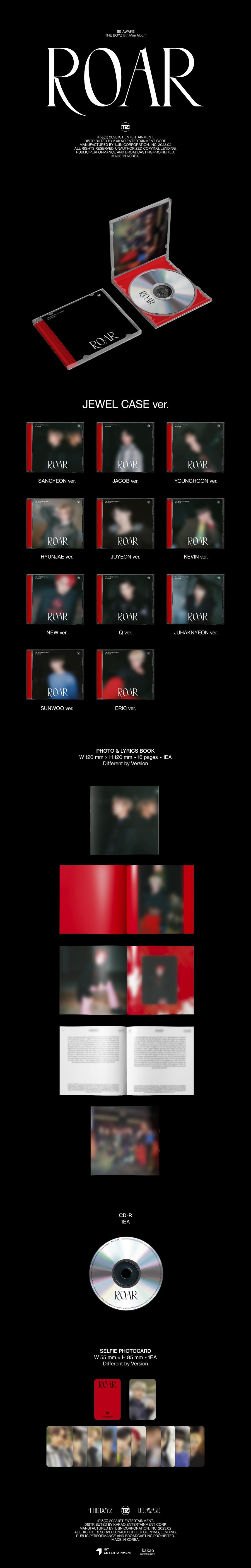 The Boyz Be Awake jewel case featuring album cover art and tracklist by Poptheshop in a stylish design.