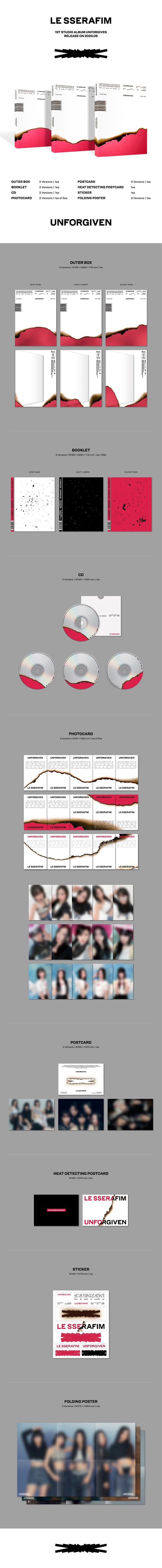 Le Sserafim Unforgiven