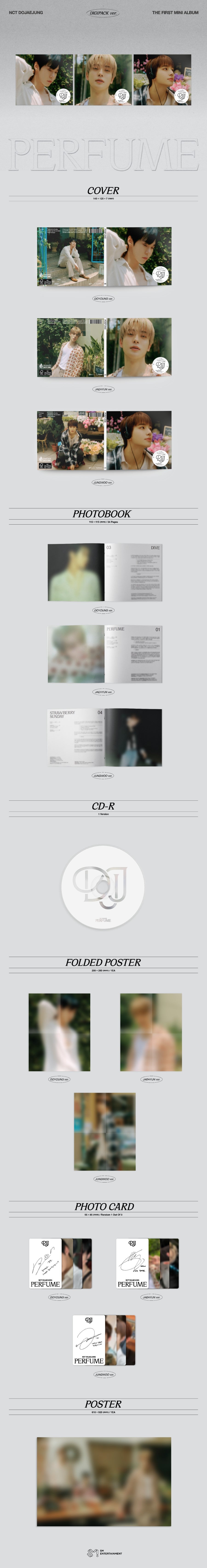 NCT DoJaeJung Perfume (Digipack Ver.)