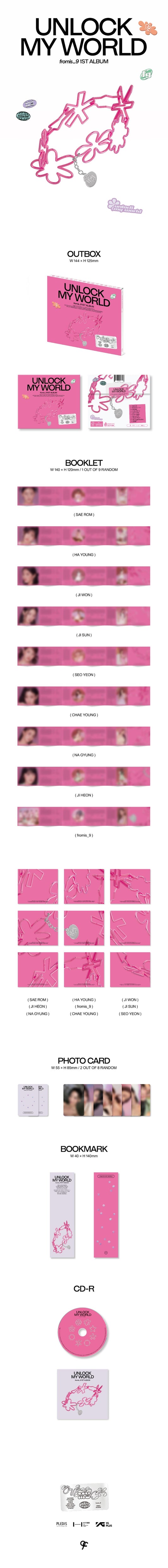 fromis_9 Unlock My World (Compact Ver.)