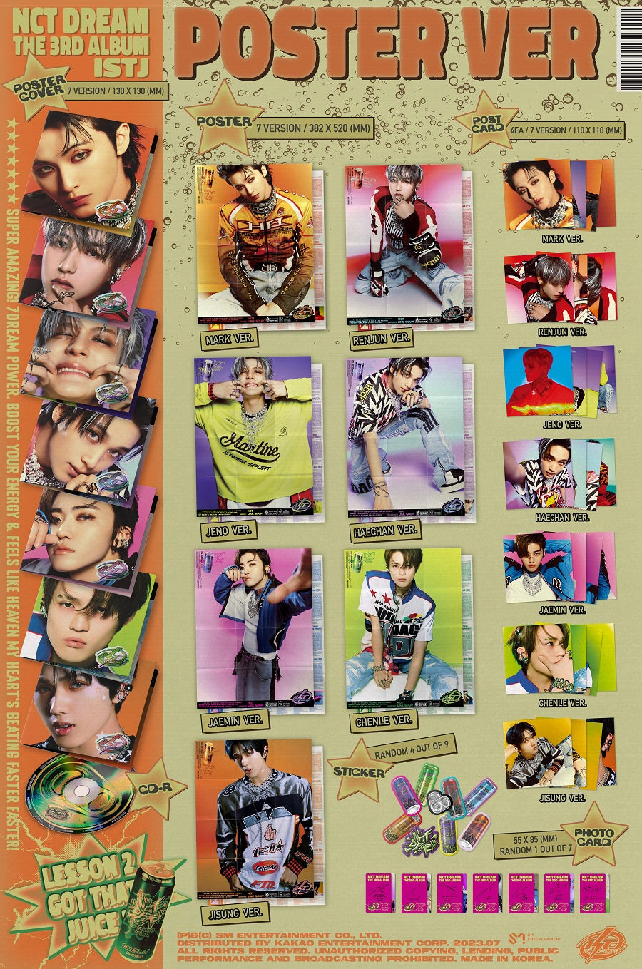 NCT Dream ISTJ (Poster Ver.)