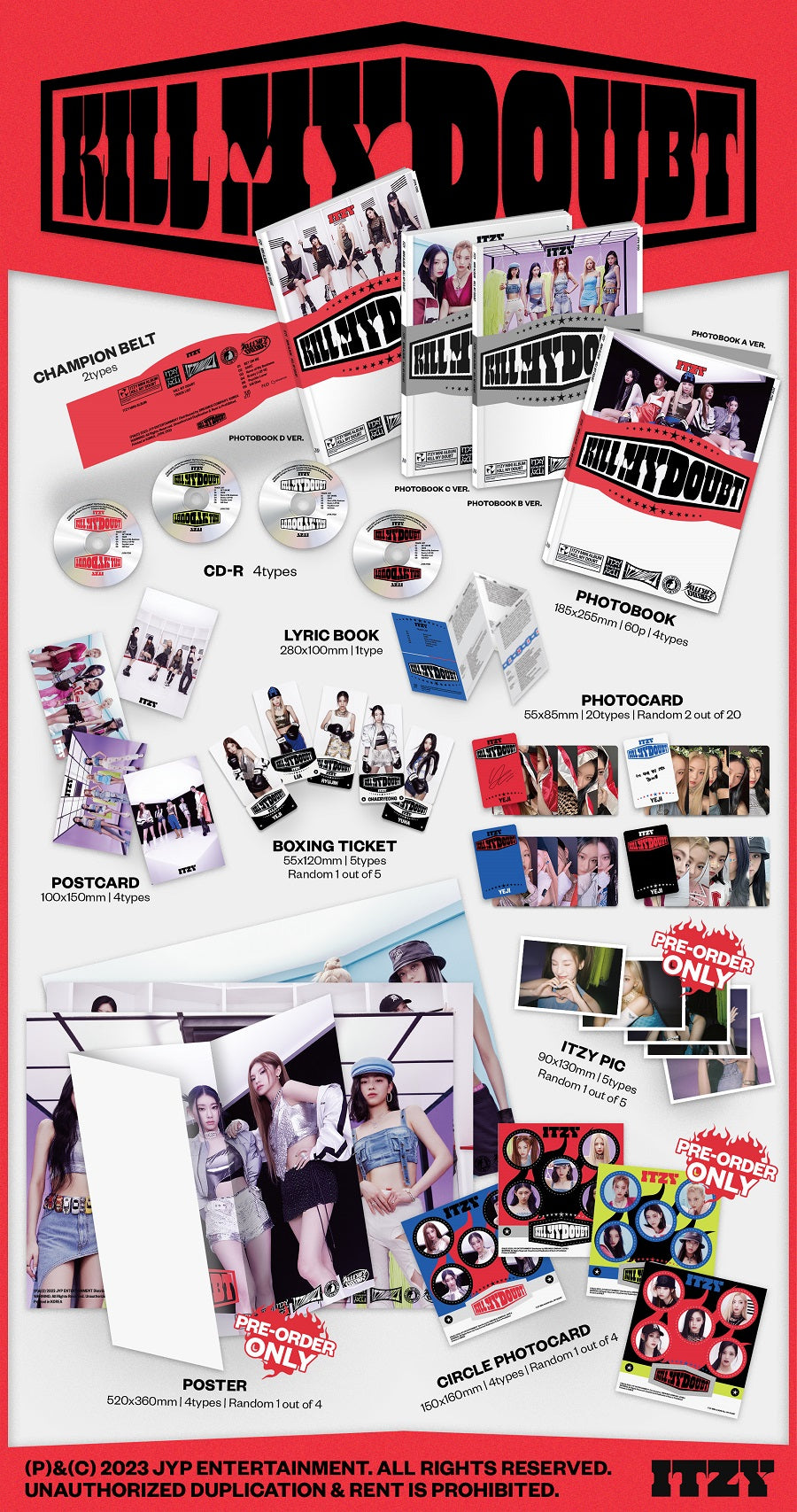 ITZY Kill My Doubt (Standard Ver.)