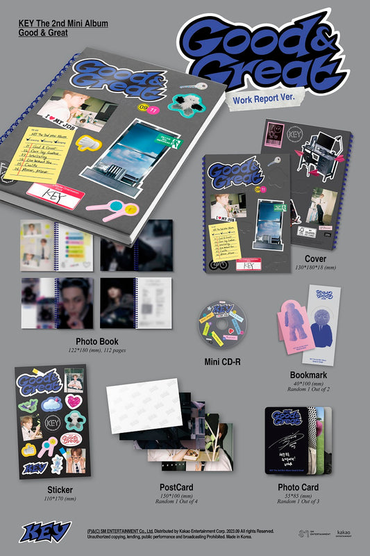 Key Good & Great (Work Report Ver.)