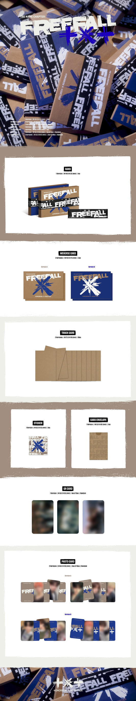 TXT The Name Chapter : Freefall (Weverse Albums Ver.)