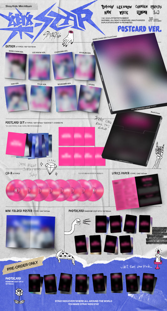 Stray Kids 樂-Star (Postcard Ver.)