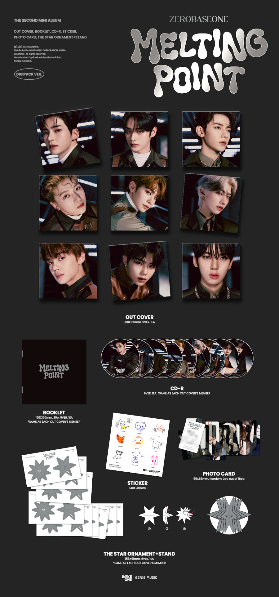 ZEROBASEONE Melting Point (Digipack Ver.)