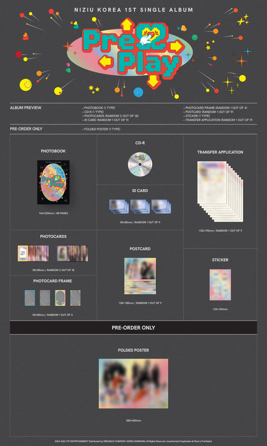 NiziU Press Play (Limited Ver.)