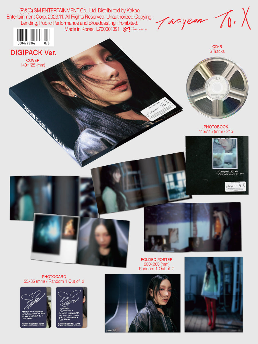 Taeyeon To. X (Digipack Ver.)