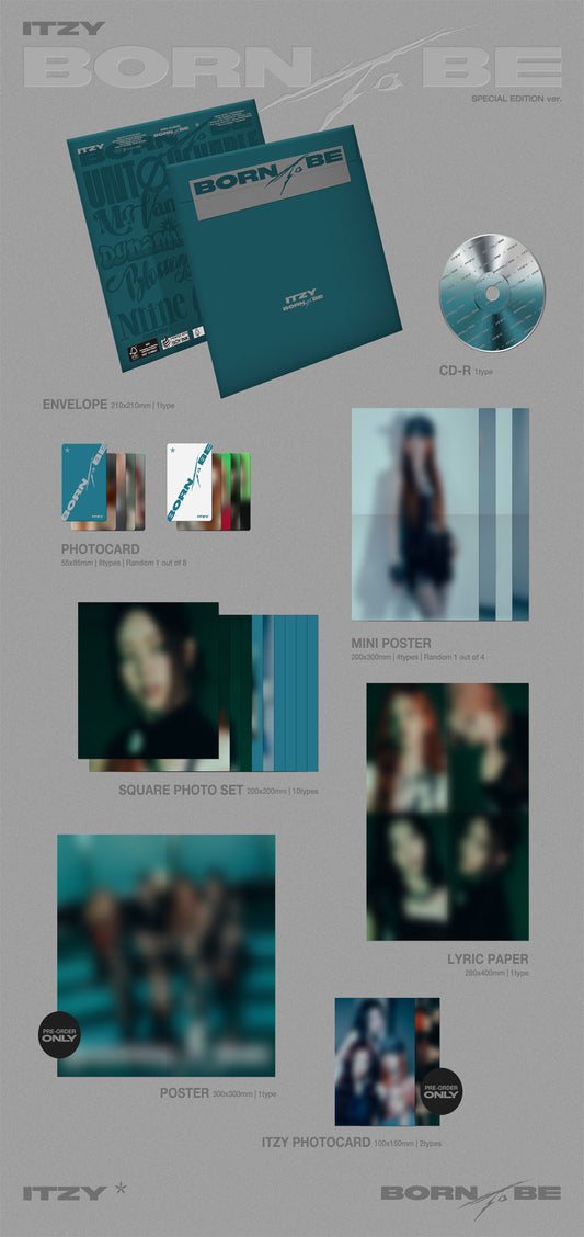 ITZY Born To Be (Special Edition Mr. Vampire Ver.)