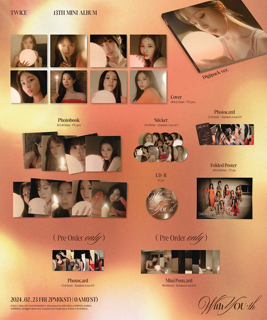 Twice With You-th (Digipack Ver.)