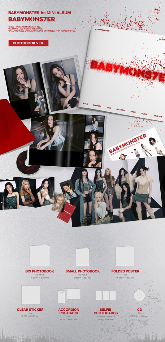 BABYMONSTER BABYMONS7ER (Photobook Ver.)