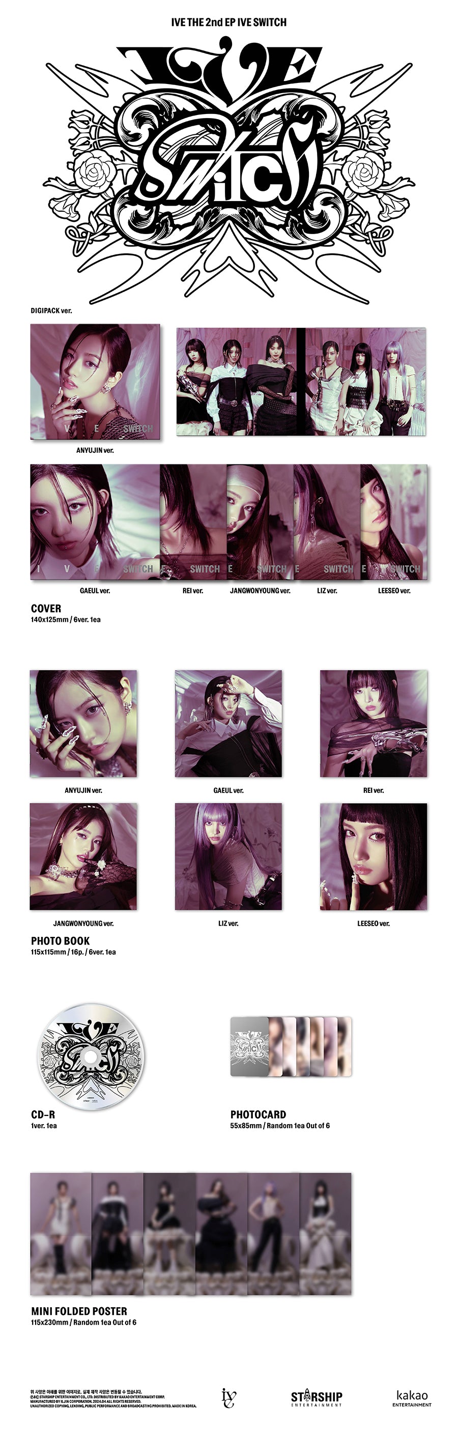 IVE IVE Switch (Digipack Ver.)