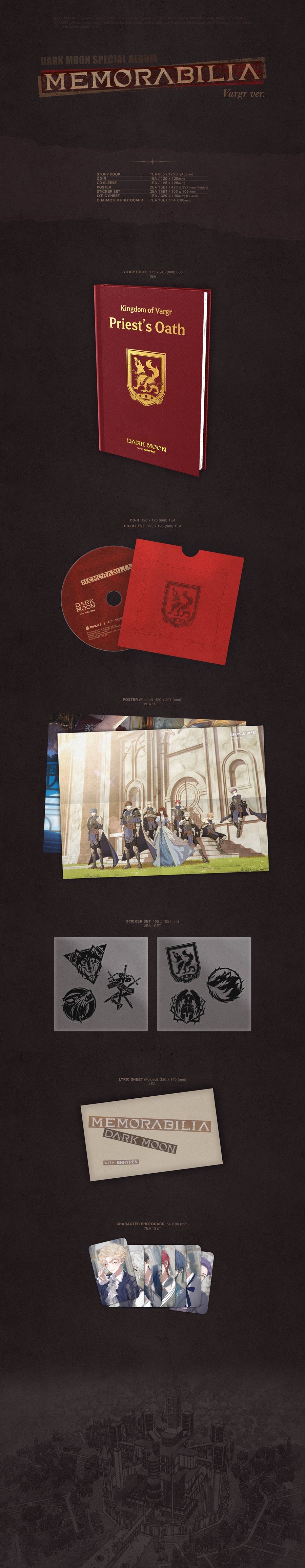 Enhypen Memorabilia (Vargr Ver.)