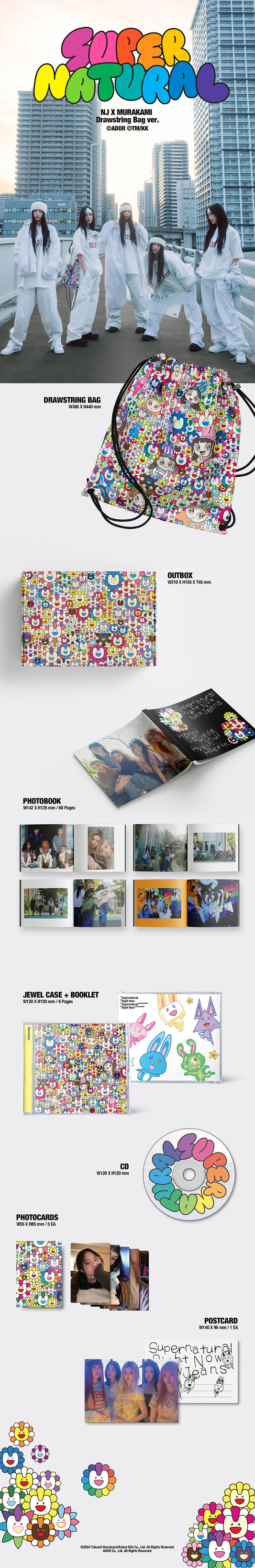 NewJeans Supernatural (Drawstring Bag Ver.)