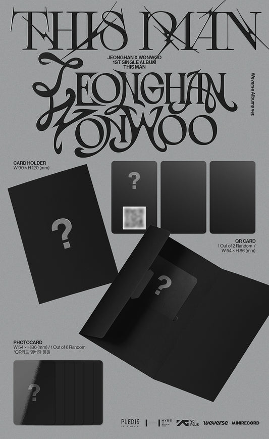 Jeonghan x Wonwoo This Man (Weverse Albums Ver.)