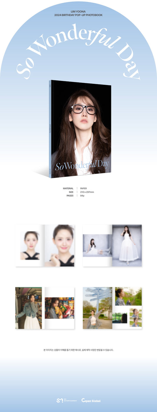 Lim Yoona 2024 Birthday Pop-Up Photobook 'So Wonderful Day'