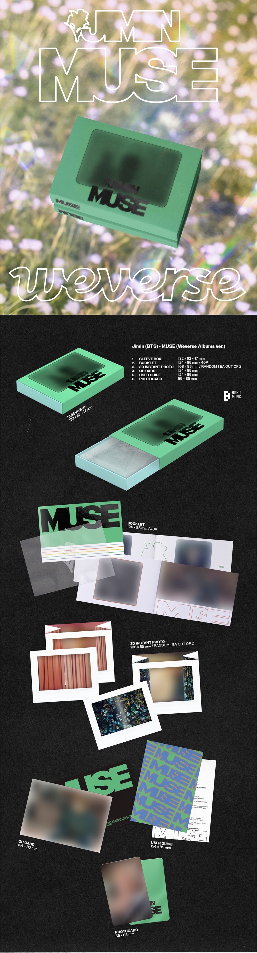 Jimin Muse (Weverse Albums Ver.)