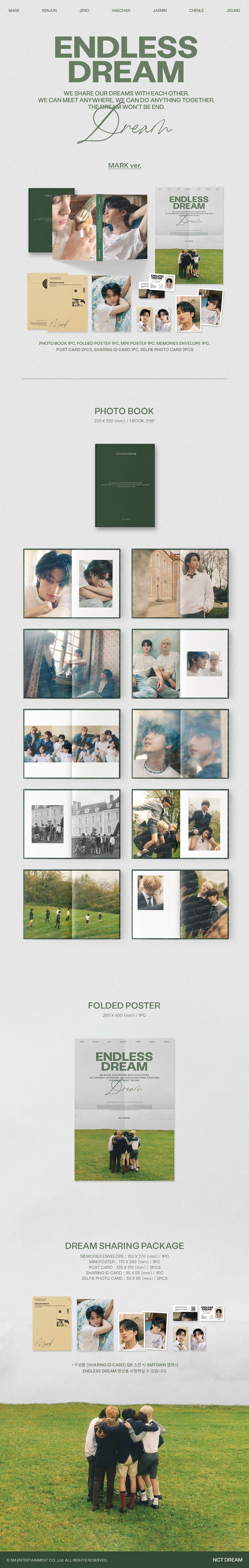 NCT Dream Photobook Endless Dream