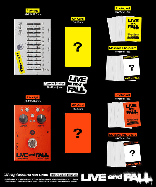 Xdinary Herores Live and Fall (Platform Album Nemo Ver.)