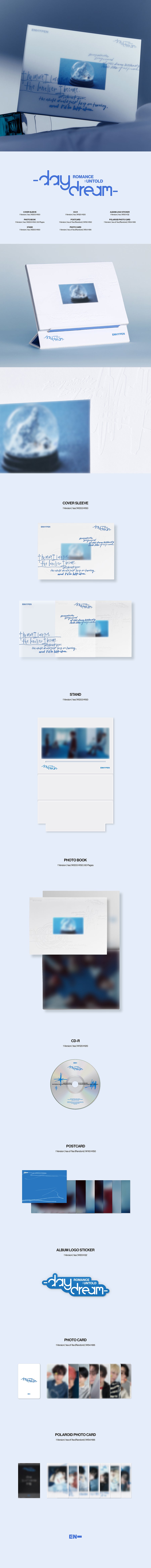 Enhypen Romance : Untold -daydream- (Japan Edition)