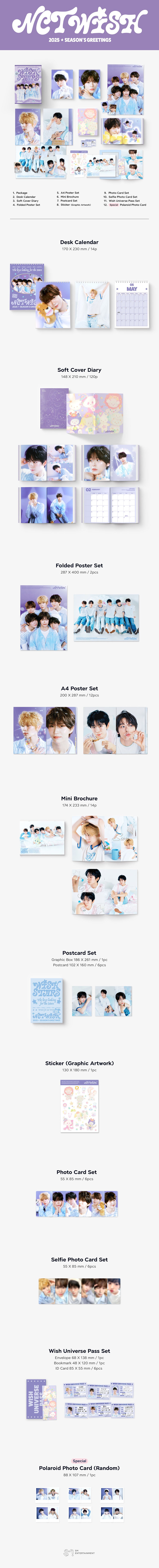 NCT Wish 2025 Season's Greetings