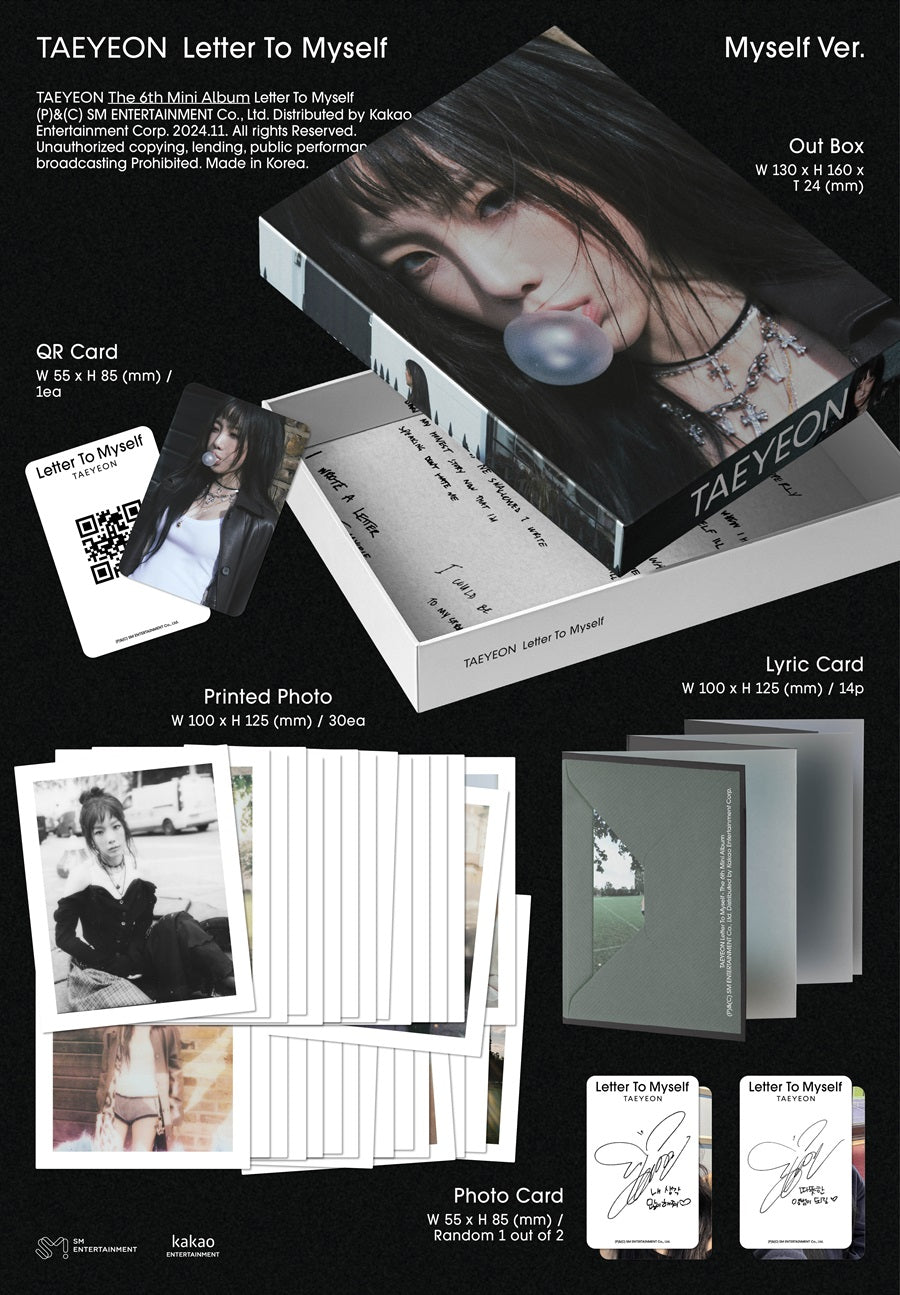 Taeyeon Letter To Myself (Myself Ver.)