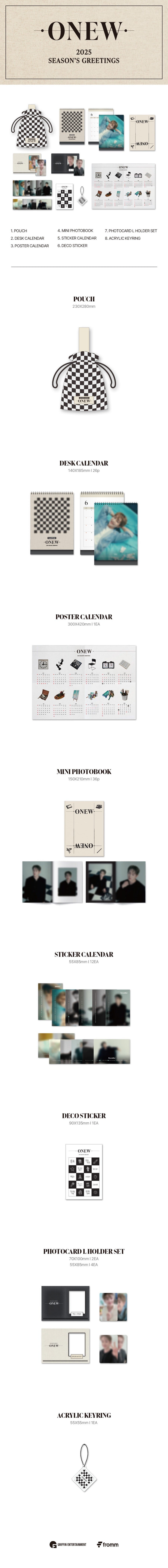 Onew 2025 Season's Greetings