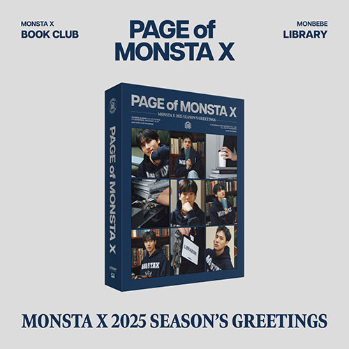 Monsta X 2025 Season's Greetings Page of Monsta X