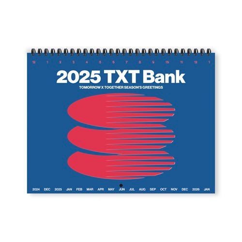 TXT 2025 Wall Calendar