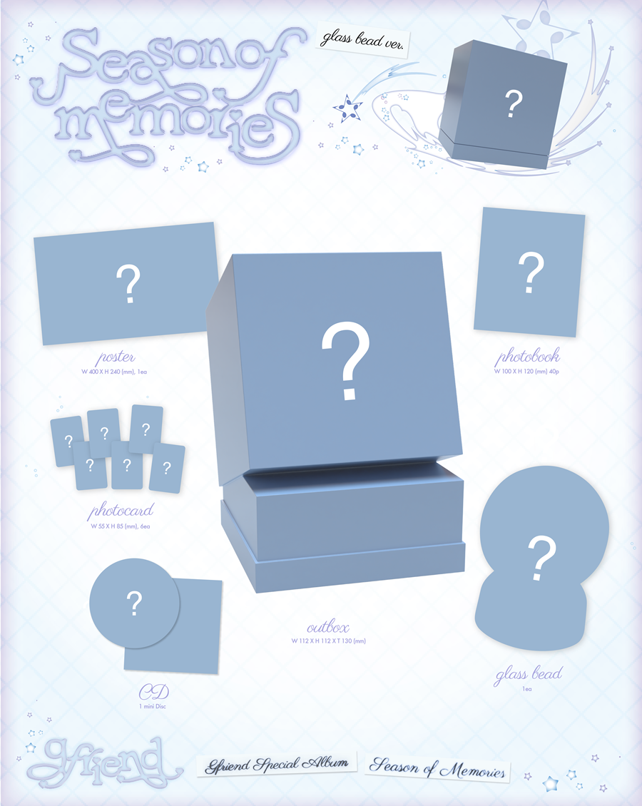 Gfriend Special Album Season of Memories (Glass Bead Ver.)