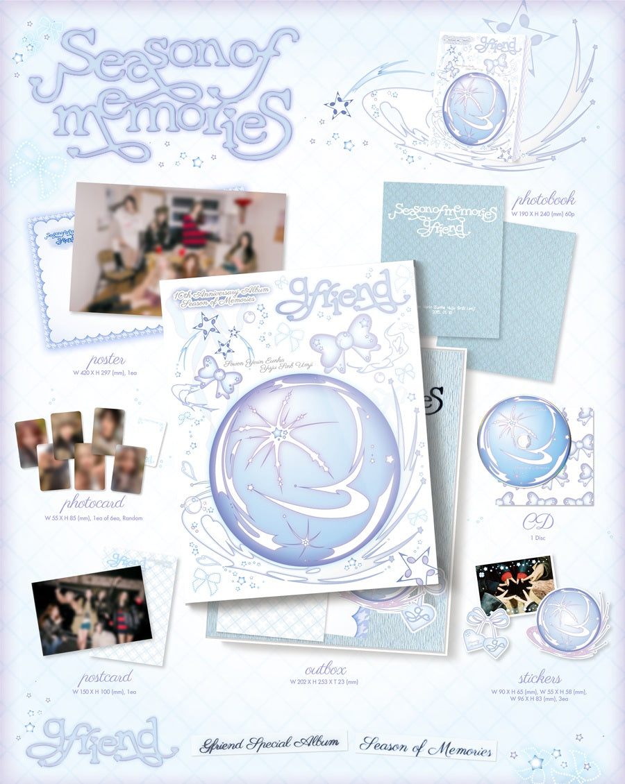 Gfriend Special Album Season of Memories