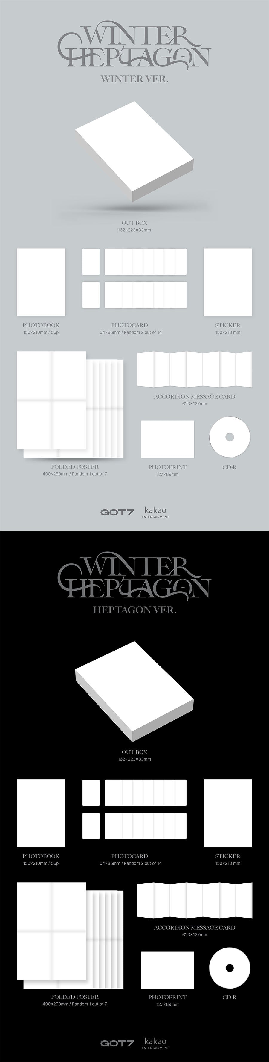 GOT7 Winter Heptagon