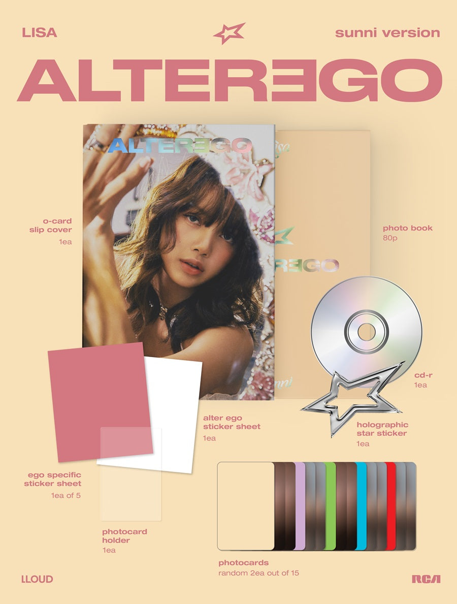Lisa Alter Ego (Photobook sunni Ver.)