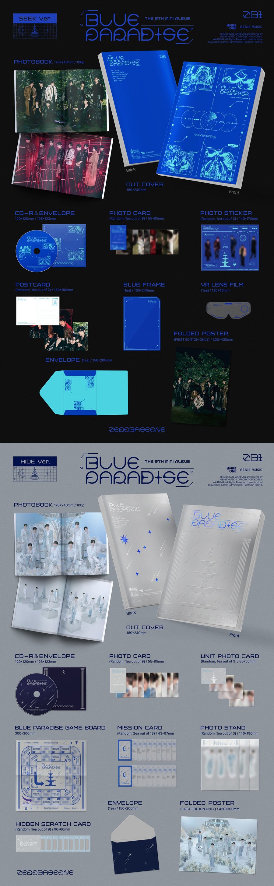 ZEROBASEONE Blue Paradise