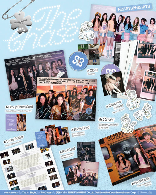 Hearts2Hearts The Chase (Photobook Ver.)