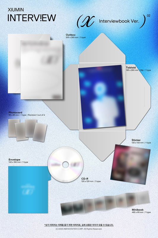 Xiumin Interview X (Interviewbook Ver.)
