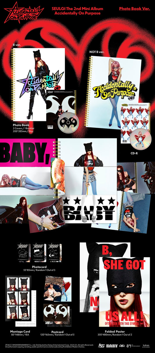 Seulgi Accidentally on Purpose (Photobook Ver.)