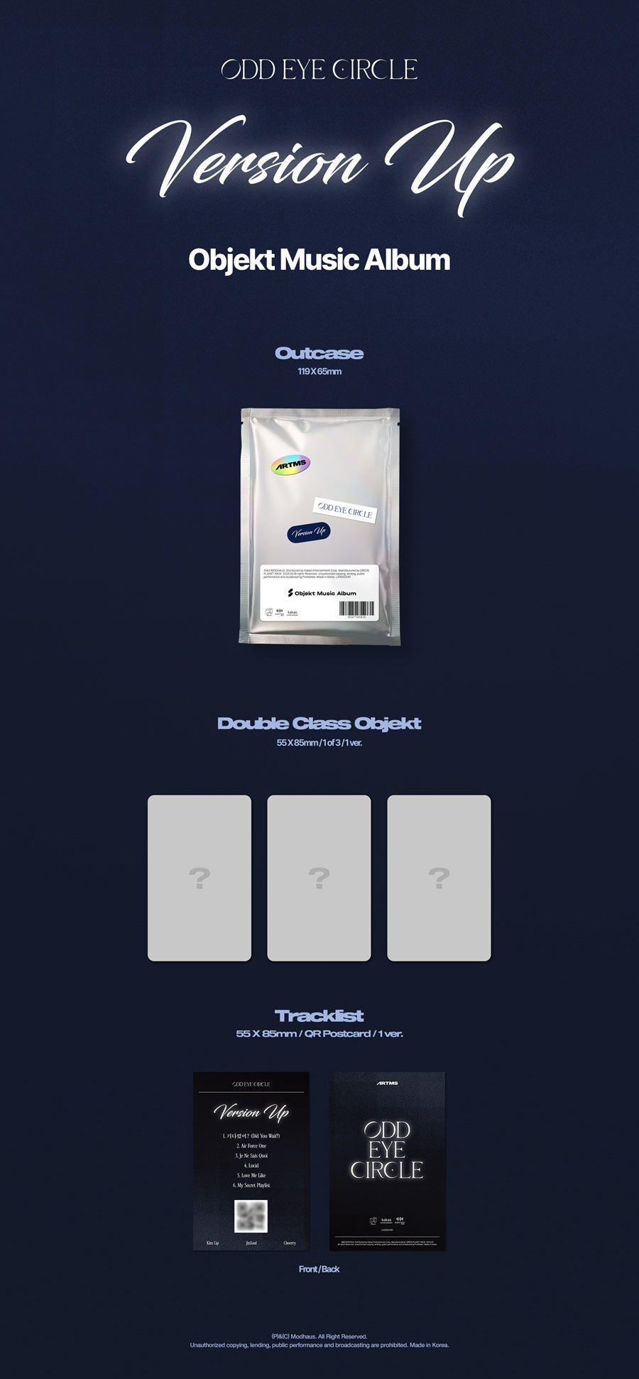 Odd Eye Circle Version Up (Objekt Music Album Ver.)