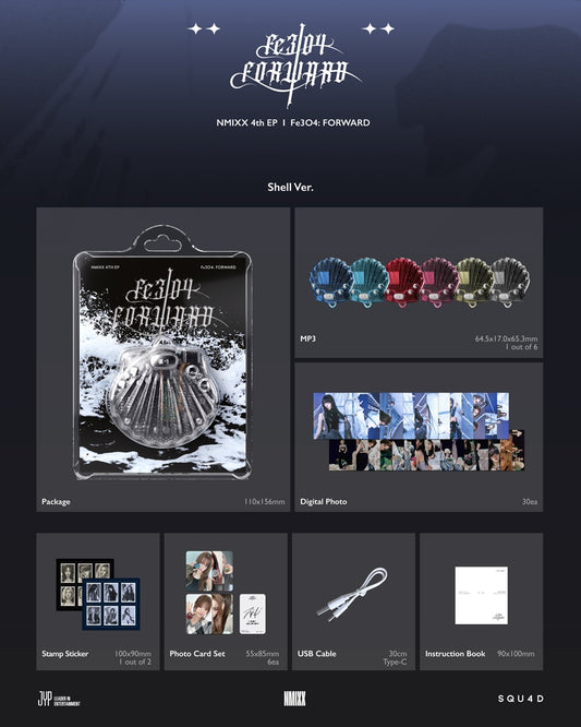 NMIXX Fe3O4 : Forward (Shell Ver.)
