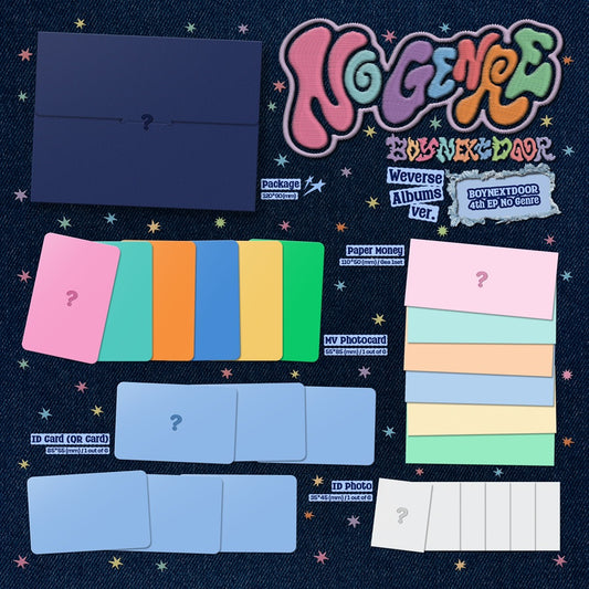 BOYNEXTDOOR No Genre (Weverse Albums Ver.)