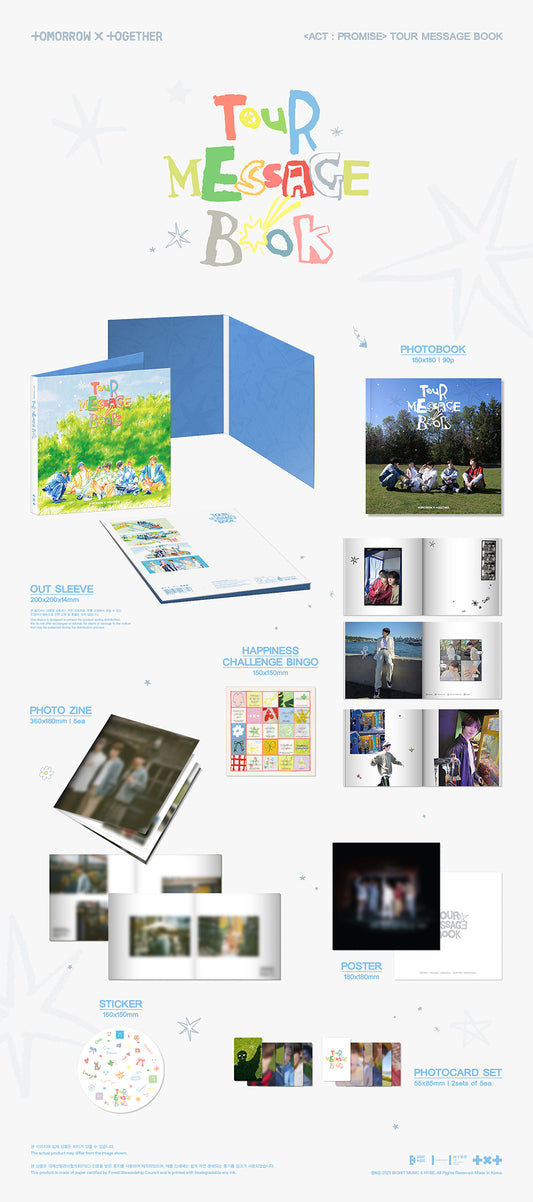 TXT (Tomorrow x Together) Act : Promise Tour Message Book