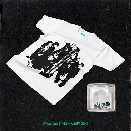 P1Harmony Duh! (Plain White T Ver. MD Ver.)