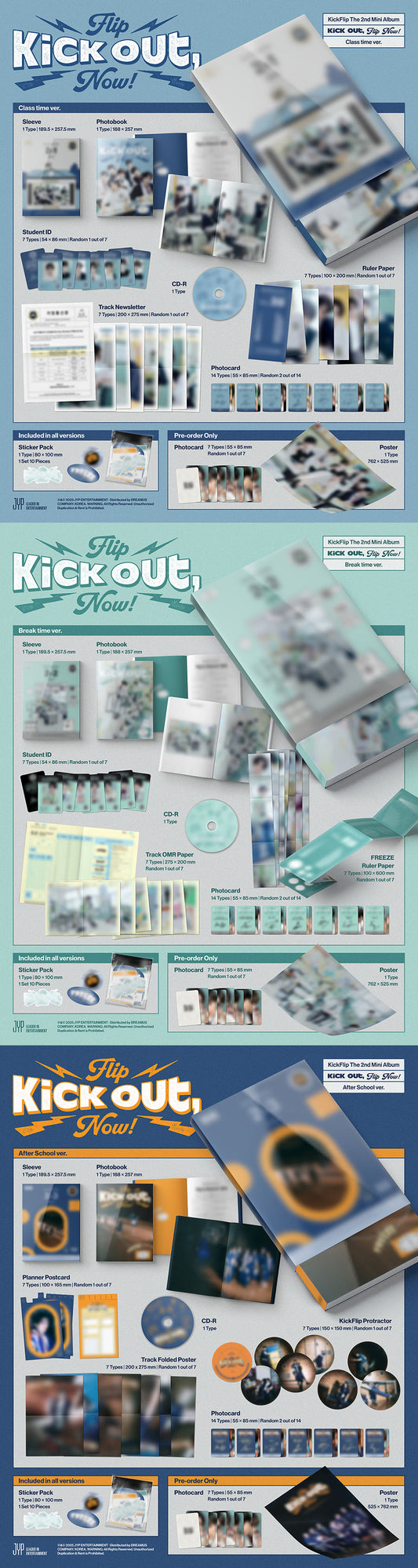 Kick Flip Kick Out, Flip Now!