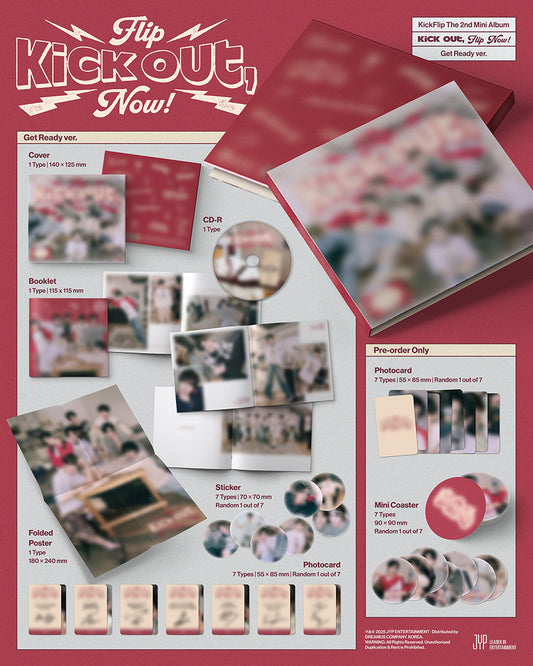 Kick Flip Kick Out, Flip Now! (Get Ready Ver.)